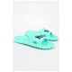 Шльопанці піна жіночі м`ятного кольору 200105L