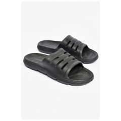 Шльопанці піна чоловічі чорного кольору 200553L