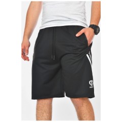 Шорти чоловічі однотонні чорного кольору 200671L