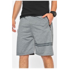 Шорти чоловічі однотонні сірого кольору 200674L