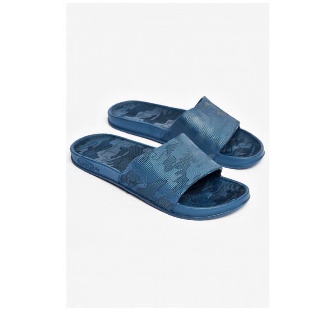 Шльопанці чоловічі піна синього кольору 200891L