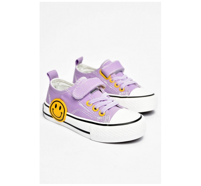 Кеды детские сиреневого цвета 200995L