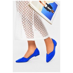 Балетки жіночі синього кольору 201164L