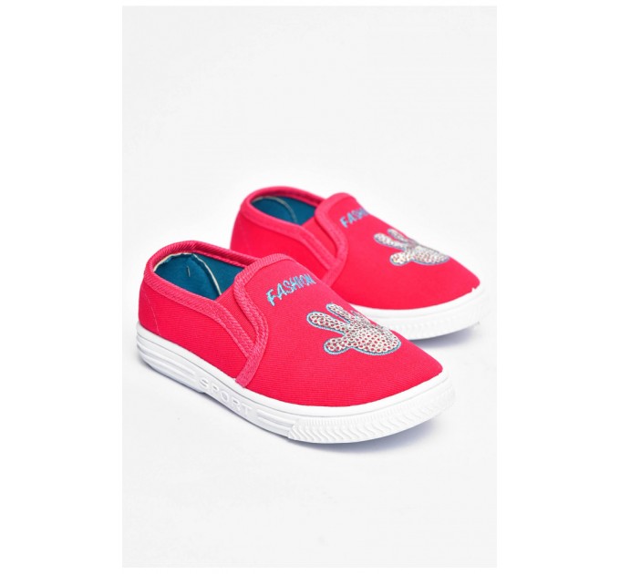 Мокасины для девочки розового цвета 201181L