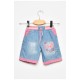Шорти джинсові дитячі для дівчинки блакитного кольору 201319L