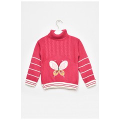 Кофта дитяча для дівчинки рожевого кольору 201657L