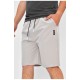 Шорти чоловічі однотонні світло-сірого кольору 201859L