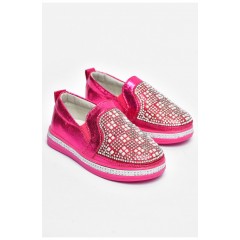 Мокасини дитячі для дівчинки рожевого кольору 202298L