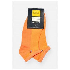 Шкарпетки жіночі спортивні демісезонні помаранчевого кольору 202661L