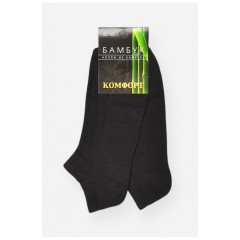 Шкарпетки чоловічі спортивні демісезонні чорного кольору 202731L