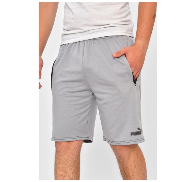 Шорти чоловічі світло-сірого кольору 202988L