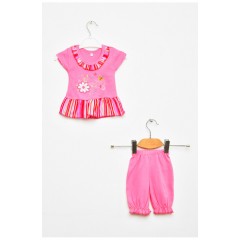 Костюм детский для девочки светло-розового цвета 203023L