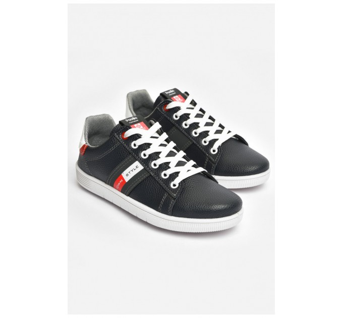 Кроссовки для мальчика темно-синего цвета 203506L