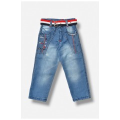Джинси дитячі для хлопчика світло-синього кольору 203552L