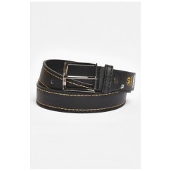 Ремінь чоловічий чорного кольору розмір 116*3,5 см 203911L Ремінь чоловічий чорного кольору розмір 116*3,5 см 203911L