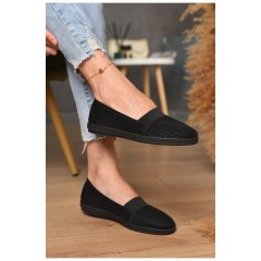 Мокасини жіночі чорного кольору 204030L