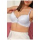 Бюстгальтер женский белого цвета чашка В 204632L