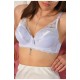 Бюстгальтер женский белого цвета чашка В 204633L