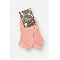 Шкарпетки жіночі спортивні демісезонні рожевого кольору 204740L