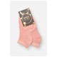 Шкарпетки жіночі спортивні демісезонні рожевого кольору 204740L