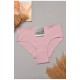 Труси жіночі напівбатальні рожевого кольору 204790L Труси жіночі напівбатальні рожевого кольору 204790L