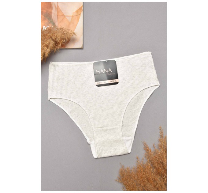 Труси жіночі напівбатальні молочного кольору 204791L