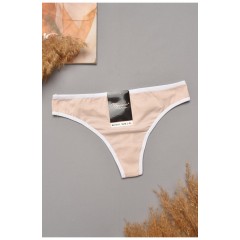 Стрінги жіночі бежевого кольору 204829L