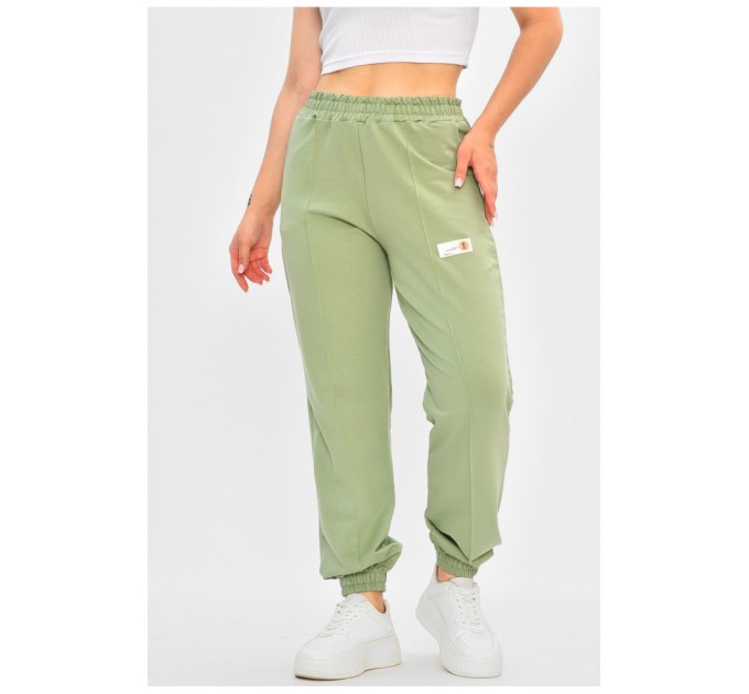 Спортивні штани жіночі м'ятного кольору 204911L