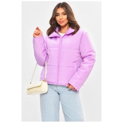 Куртка жіноча демісезонна бузкового кольору 205270L