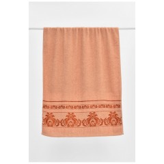 Полотенце банное махровое светло-коричневого цвета 205468L Полотенце банное махровое светло-коричневого цвета 205468L