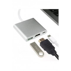 Перехідник Buro USB Type-C - HDMI 205546L