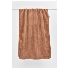 Полотенце банное микрофибра темно-бежевого цвета 205946L