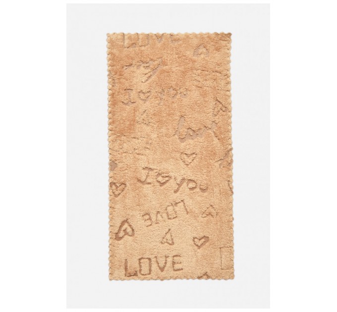 Полотенце кухонное микрофибра бежевого цвета размер 25*49 см 205947L