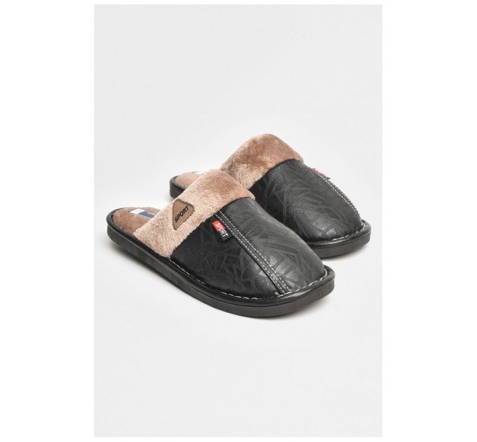 Тапочки комнатные мужские черного цвета 206364L