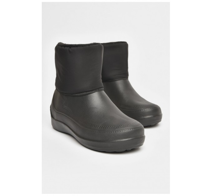 Дутики мужские пена на меху черного цвета 206523L