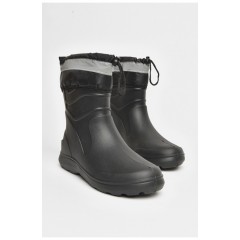 Сапоги мужские пена с фетровым утеплителем черного цвета 206556L