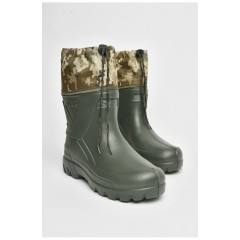 Сапоги мужские пена со съемным носком темно-зеленого цвета 206557L