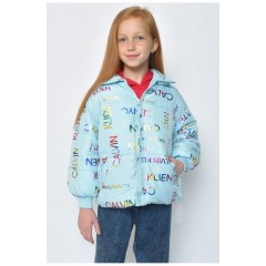 Куртка демісезонна дівчинка блакитна 127690L