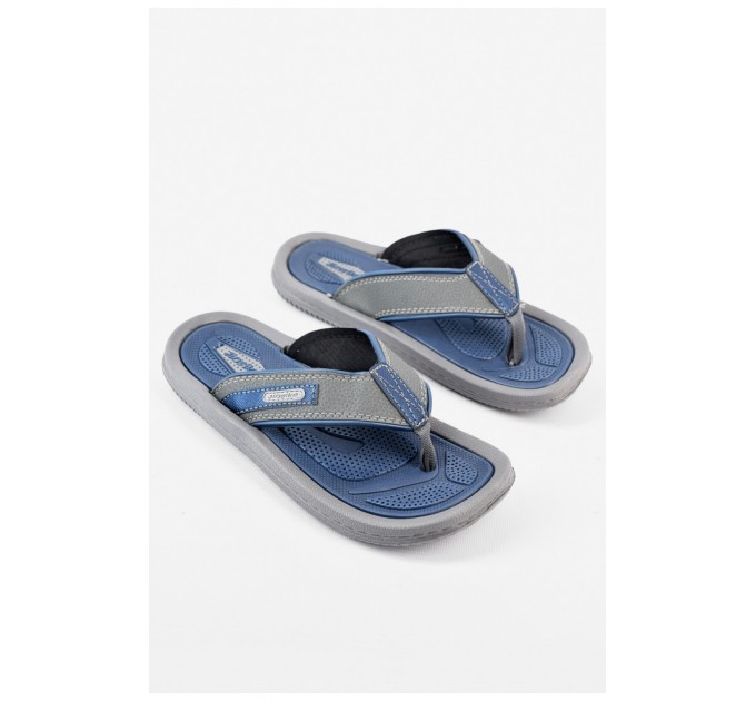Вьетнамки мужские серо-синие 148096L