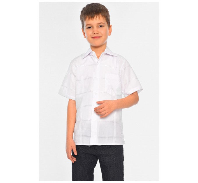 Сорочка дитяча хлопчик біла 148485L
