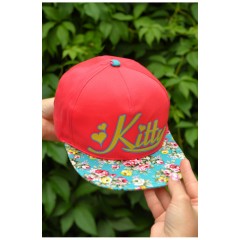 Детская кепка для девочки розового цвета 159907L