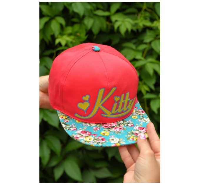 Детская кепка для девочки розового цвета 159907L