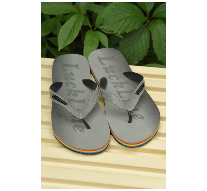 В`єтнамки чоловічі сірого кольору 160113L