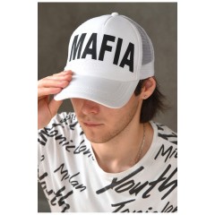 Кепка чоловіча білого кольору 160401L