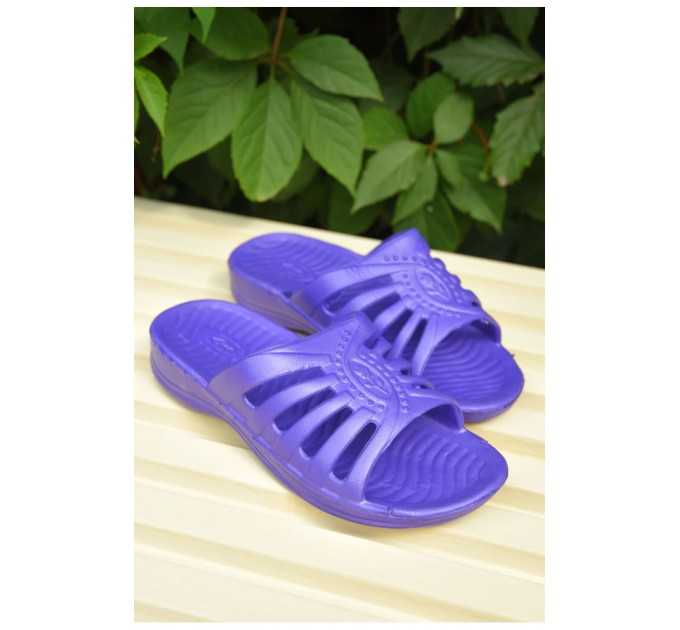 Шльопки дитячі дівчинка фіолетового кольору 163132L