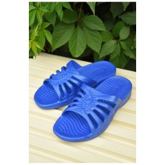 Шльопки дитячі дівчинка піна синього кольору 163135L