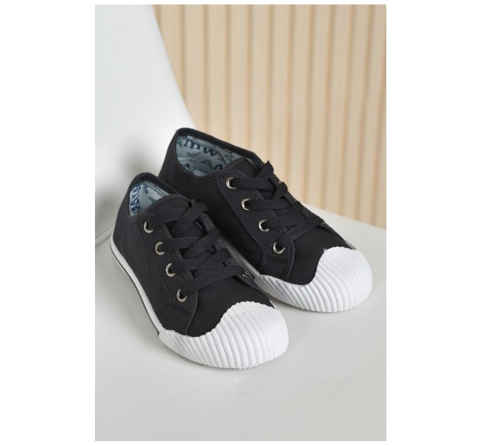 Кеды детские черного цвета 163243L