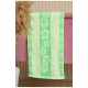 Рушник кухонний махровий салатового кольору 163505L