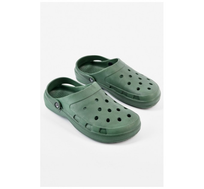 Крокси чоловічі темно-зеленого кольору 165336L