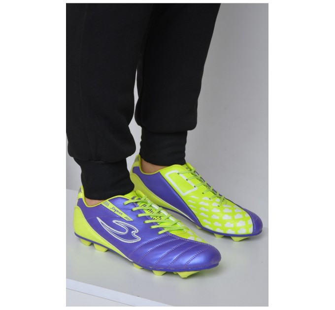 Бутсы мужские салатового цвета 165935L